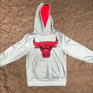 NBA Chicago bulls boys  hoodie used size 8
